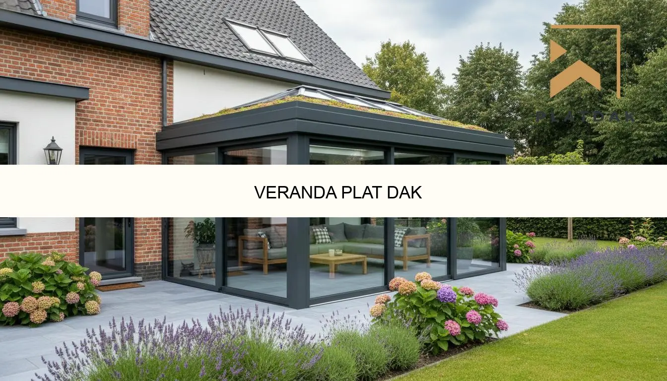 Veranda plat dak: voordelen, lichtstraat en offerte